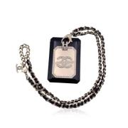 Pre-owned Plastic chanel-jewelry Chanel Vintage , Black , Dames