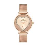 Roze Dames Metalen Horloge Juicy Couture , Pink , Dames