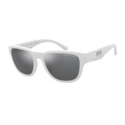 Witte Acetaat Zonnebril Armani Exchange , White , Heren