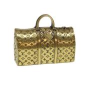 Pre-owned Canvas louis-vuitton-bags Louis Vuitton Vintage , Yellow , D...