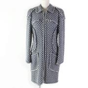 Pre-owned Canvas outerwear Chanel Vintage , Blue , Dames