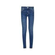 Skinny Bottom Up Jeans Liu Jo , Blue , Dames