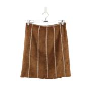 Pre-owned Leather bottoms Prada Vintage , Brown , Dames