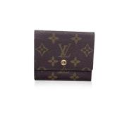 Pre-owned Canvas wallets Louis Vuitton Vintage , Brown , Dames