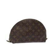 Pre-owned Canvas louis-vuitton-bags Louis Vuitton Vintage , Brown , Da...