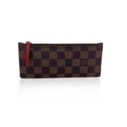 Pre-owned Canvas wallets Louis Vuitton Vintage , Brown , Dames