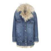 Stijlvolle Dj632 Dfh253 IE2 DD Dondup , Blue , Dames