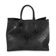 Pre-owned Leather louis-vuitton-bags Louis Vuitton Vintage , Black , D...