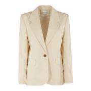 Op Maat Gemaakt Jas Maison Kitsuné , Beige , Dames