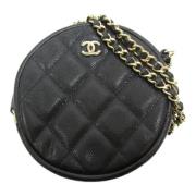 Pre-owned Fabric chanel-bags Chanel Vintage , Black , Dames