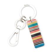 Gestreepte Sleutelhanger PS By Paul Smith , Multicolor , Heren