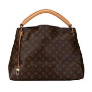 Pre-owned Canvas louis-vuitton-bags Louis Vuitton Vintage , Brown , Da...