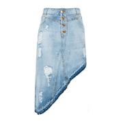 Denim Rok Pinko , Blue , Dames