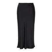 Zwarte rok met ritssluiting Armani Exchange , Black , Dames