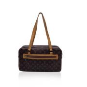 Pre-owned Canvas louis-vuitton-bags Louis Vuitton Vintage , Brown , Da...