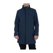 Blauwe Lange Jas Originals Colmar , Blue , Heren