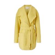 Elegante wollen cabanjas Genny , Yellow , Dames