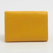 Pre-owned Leather wallets Balenciaga Vintage , Yellow , Dames