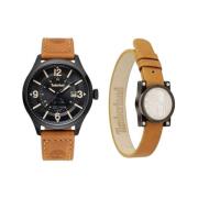 Roestvrijstalen kwarts herenhorloge Timberland , Gray , Heren