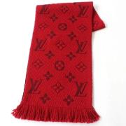 Pre-owned Wool scarves Louis Vuitton Vintage , Red , Dames