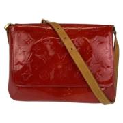 Pre-owned Leather louis-vuitton-bags Louis Vuitton Vintage , Red , Dam...