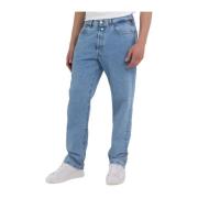 Denim broek m9z1.759.54d stijl Replay , Blue , Heren