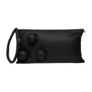 Elegante Clutch Handtas met 3D Sferen La Milanesa , Black , Dames