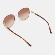 Pre-owned Fabric sunglasses Bvlgari Vintage , Brown , Dames