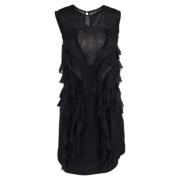 Pre-owned Silk dresses Isabel Marant Pre-owned , Black , Dames