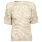 Pre-owned Cotton tops Isabel Marant Pre-owned , Beige , Dames