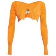 Pre-owned Fabric tops Jacquemus Pre-owned , Orange , Dames