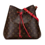 Pre-owned Canvas louis-vuitton-bags Louis Vuitton Vintage , Brown , Da...