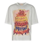 Stijlvolle T-shirts en Polos Marni , Multicolor , Heren