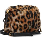 Dierenprint Schoudertas Kensington Puff Kurt Geiger , Brown , Dames