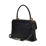 Zwarte handtas met kikkerdetail Love Moschino , Black , Dames