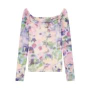 Gedrukte Top Art. 8M1645J222 Patrizia Pepe , Multicolor , Dames