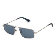 Origins Lite Blauwe Lens Zonnebril Police , Gray , Unisex