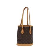 Pre-owned Canvas louis-vuitton-bags Louis Vuitton Vintage , Brown , Da...