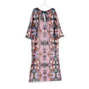 Pre-owned Cotton dresses Hermès Vintage , Multicolor , Dames