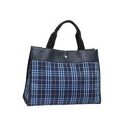 Pre-owned Nylon handbags Burberry Vintage , Blue , Dames