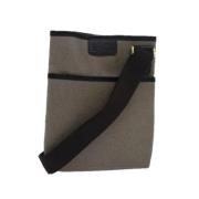 Pre-owned Canvas shoulder-bags Salvatore Ferragamo Pre-owned , Gray , ...