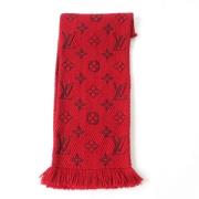 Pre-owned Wool scarves Louis Vuitton Vintage , Red , Dames