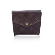 Pre-owned Canvas wallets Louis Vuitton Vintage , Brown , Dames