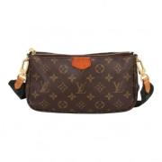 Pre-owned Canvas louis-vuitton-bags Louis Vuitton Vintage , Brown , Da...