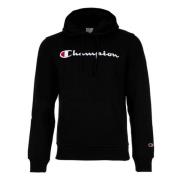 Hoodie Champion , Black , Heren