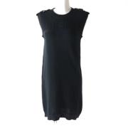 Pre-owned Cotton dresses Chanel Vintage , Black , Dames