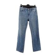 Pre-owned Cotton jeans Alexander Wang Pre-owned , Blue , Dames