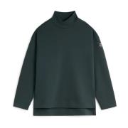 Groen Khaki Jersey Sweatshirt Maia Ecoalf , Green , Dames