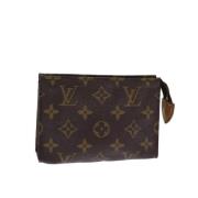 Pre-owned Canvas louis-vuitton-bags Louis Vuitton Vintage , Brown , Da...