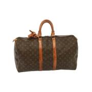 Pre-owned Canvas louis-vuitton-bags Louis Vuitton Vintage , Brown , Da...